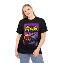 Batman TV (1966) T-Shirt Robin Bruce Wayne Batmobile Sci-Fi Fantasy 3XL