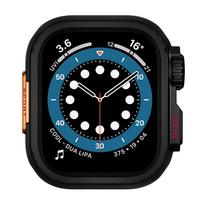 Metal Case for Apple Watch Ultra 3/2 49mm 11 10 46mm 9 8 7 45mm Aluminum Alloy Protector for Iwatch SE 44mm Rugged Bumper Cover 44mm juoda