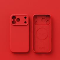 Official Liquid Silicone Magnetic Case For iPhone 17 Air 16 Plus 15 14 13 12 Pro Max 16E For Magsafe Wireless Charge Matte Cover 17Promax