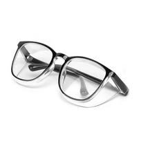 Blue-Light & UV Blocking Polycarbonate Safety Glasses Z87.1 Certified Scratch & Shatter-Proof with Top & Side Shield Model HM9 juoda