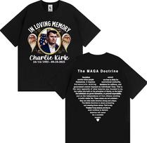 In Loving Memory Charlie Kirk The Maga 2026  T Shirt Unisex Women Fashion Gothic Retro Tshirts Summer Tops High Quality Tshirt S