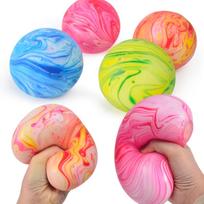 Giant Colorful Squeeze Ball Toy – Soft Slow-Rebound Sensory Toy, Ideal for Anxiety & Stress Relief