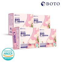 Bottu Beauty Secret Kombucha Peach Iced Tea 30 packets, 4 boxes