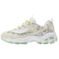 Skechers DLites Patogūs Smūgius Sugeriantys Žemi Gyvenimo Būdo Batai Moteriški Sportbačiai Balti Žali 150538-OWGN 36 white
