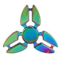 Creative EDC Fidget Spinner Metal Toy Rainbow Spiner R118 Hand Spinner Toys Adult Relieves Stress Children Raytheon Mushroom