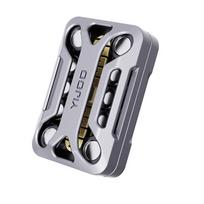 Infinite Position Metal Fidget Slider Tuning Fork Structure No Limit Travel Haptic Feedback EDC Stress Relief Toy for Adults