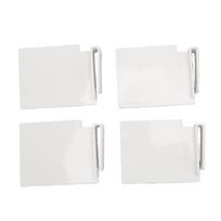 20PCS Card Box Dividers ABS Trading Card Organizer Cardboard Side Wall Separator Clips for Sports Baseball Cards 4mm