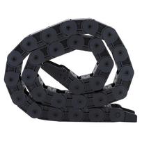 1 Meter R38 Black Nylon Cable Drag Chain Wire Carrier for 3D Printer CNC Machine 18x25mm