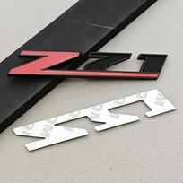 3D Metalinis Logotipas Z71 Emblema Automobilio Priekinės Grotelės Ženklelis Bagažinės Lipdukas Chevrolet Tahoe Colorado Cheyenne Chevy Silverado Priedams 90mm