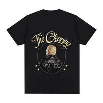 Wolf Alice Graphic Print T-shirt Gothic Cotton Oversized T-shirts Rock Band Streetwear Women Men Casual Fashion Trendy Tee 4XL