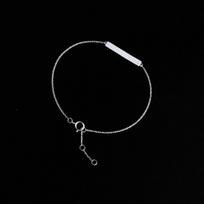 Luxurious 18k Gold-Plated S925 Silver Bracelet with Zirconia – Elegant Rectangle Gift 925 Sterling Silver