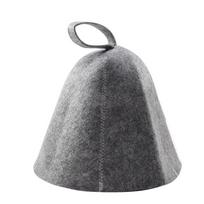 1PC Felt Head Protection Bath Anti Heat Free Size Russian Style Shower Cap Sauna Hat Sauna Vaporarium Accessories Wholesale New pilka