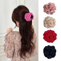 Flamenco hair clip hair ornament updo hairpin Red