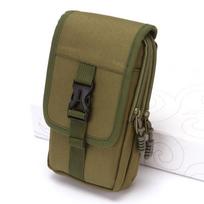 Outdoor Gadget Backpacks Waist Fanny Pack Mobile Phone Pouch Cell Phone Holder Mobile Phone Case žalia