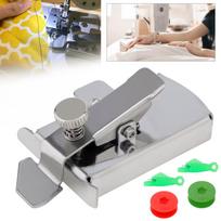 Multi-Piece Sewing Tool Set, Magnetic Guide with Clip, Bobbins, Threaders & Stainless Steel Ruler for Household Sewing Work