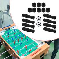 Stalo futbolo rankenos strypo galiniai dangteliai stalo futbolo žaidimas juodi atsarginės dalys praktiška priežiūra