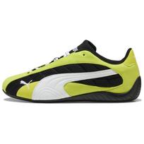 Puma Speedcat Plus Lime Smash Unisex Sneakers Green White 402995-01 41