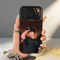 Toji F-Fushiguro Jujutsu K-Kaisen Phone Case For iPhone17,16,15,14,13,12,11,Pro,MAX White Matte Shockproof Cover iPhone14Pro