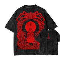 Bloodborne New Washed Tshirt  Personalized Wear for Anime Fans  Loose  Breathable Unisex AllSeason Hot Item S