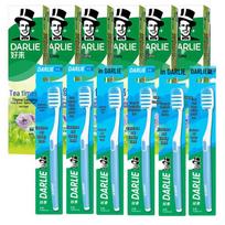 Darlie Smart Clean Toothbrush & Tea Toothpaste Combo