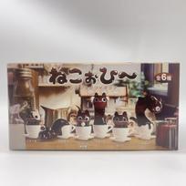 Cat Cafe Coffee  Styling Blind Box Transparent Funny Posture Action Figures Model Collection Toy Desktop Decor Holiday Gifts