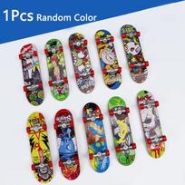 Mini Finger Skateboard Professional Alloy Stand Fingerboard Toy Cool Graffiti Finger Skate Board Novelty Toys for Kids & Adult