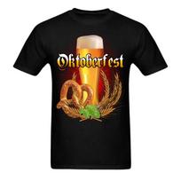 Fashion Beer Oktoberfest TShirt 100 Cotton ONeck Summer Short Sleeve Casual Unisexs Tshirt Size S3XL S