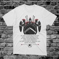 Spartan Law Text Sparta Warrior TShirt New 100 Cotton ONeck Summer Short Sleeve Casual Unisexs Tshirt Size S3XL S