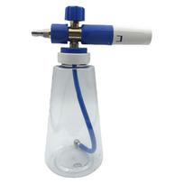 1L Car Foam Water Gun 1/4 Quick Connect Air Pressure Foam Sprayer Adjustable High Pressure Washer Gun Car Wash Accessories mėlyna