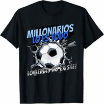 Millonario Albiazul Colombian Colombia Futbol Cool T-Shirt S įvairiaspalvis