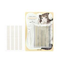 HESBUTY Double Eyelid Tape, Partial Use, 10 Pieces, Eyelid Tape, Point Correction, Double Eyelid Sticker, Strong Adhesive, Concealing, Embedded