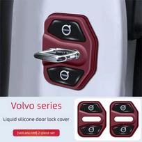 2/4Pcs Car Door Lock Cover For Volvo XC40 XC60 XC90 S60 V50 V60 C70 V70 V90 S90 Accessories Styling Lock Protective Cover Shell