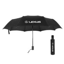For Lexus GS300 IS250 CT200H NX300 NX200t ES250 Windproof Automatic Umbrella Rain Gift Parasol Travel Car Umbrella Umbrella juoda