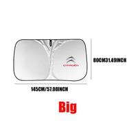 Windshield Sunshade Car Window Sun Shade Cover Auto Sun Visor For Citroen C1 C2 C3 C4 C4L C5 Berlingo Picasso C-ELYSEE DS DS4 C8