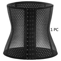 Postpartum Breathable Belly Waist Trainer Skeleton Support Design Body Shaping Sports Girdle Tummy Control Waist Seal for Women XS