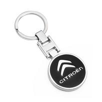 Automobilio emblema Metalinis raktų pakabukas Raktų pakabukas Automobilio priedai Citroen C4 C3 C2 C1 Berlingo Xsara Picasso Ornamentas Raktų laikiklis Raktų pakabukas juoda
