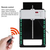 130ft 110-220V Door Opening Farm Chicken Pets Dog Door Opener Black Timing Control Chicken House Automatic Door Opener