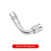 1 PC 45/90/135 Degree Angle Bent Brass Air Tyre Valve Stem with Extension Adapter for Car Truck Motorcycle Cycling Accessories