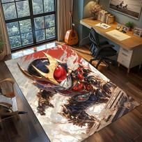 Kamen Rider Area Carpet for Living Room Bedroom Home Decor Cool Movie Mat Floor Mat 60x90cm