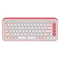 Logitech POP ICON KEYS Wireless Bluetooth Keyboard rožinė