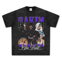 Hara Im Hooded Sweater Kim Ak Long Sleeve Crew Neck Retro Print Short Sleeve T-Shirt R Heavy Hee Cotton S