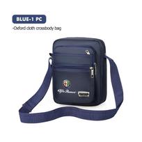 Leather Men's Crossbody Bag Casual Shoulder Messenger Handbag For Alfa Romeo Giulia 147 Mito 156 159 166 GT Stelvio Brera
