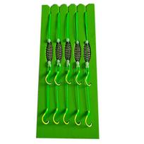 Fishing Accessory Anzol Carp Hooks Spring Fish Hook Fishing Line Barbed Hook Fish Line Hook Double-Hook Carp Fishing Hooks