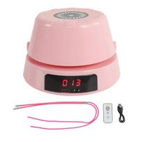 Automatic Jump Rope Machine Electric Jump Machine Safety Automatic Intelligent Count Electric Skipping Machine compatible with Children Blue