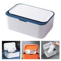 1pc Tissue Box Holder Case Paper Towel Dispenser Napkin Organizer
