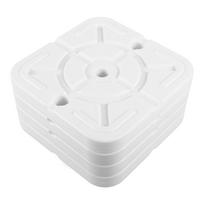 4 Pcs Water Filling Base Balloon Stand Weight Plates Tent Weights Column Props Arch Injection Base Balloon Base Party Wedding 21.10X21.10X2.80CM balta