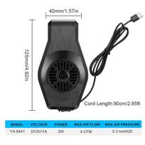 Usb Fish Tank Fan Cooling and Heat Dissipation Cooling Fish Tank Shrimp Tank Grass Tank Mini Powerful Fan with Speed Regulation juoda