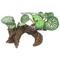 Simulation Reptile Plant Artificial Rainforest Decoration Lifelike Terrarium Ornament Aquarium Landscaping Plant for Reptile Box 14X10X7CM