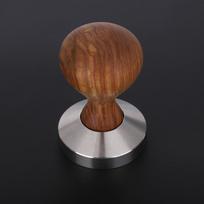 Wooden Handle Coffee Tamper 304 Stainless Steel Base Coffee Press  Coffee Brewing 51mm