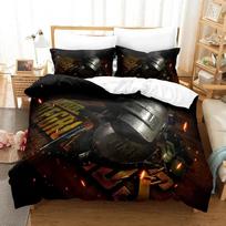 3D Print Game Battlegrounds PUBG Bedding Set Boys Girls Twin Queen Size Duvet Cover Pillowcase Bed Kids Adult Home Textileextile EU Single 135x200cm